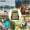 thumbnail image 7 of 36 Can Large Insulated Backpack Cooler, Leakproof Lunch Bag for Work, Picnics, Hiking, Biking & Outdoor Activities, Reusable Travel Tote with Multiple Pockets Vintage Blooming Sunflowers, 7 of 7