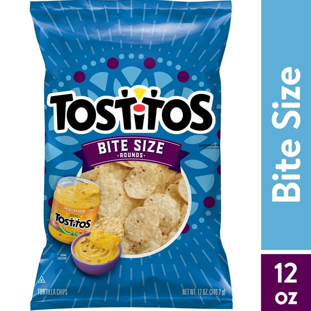 Tostitos Bite Size Tortilla Round Chips, 12 oz