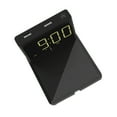 thumbnail image 2 of Injueey 3 en 1 Teléfono móvil multifuncional 15W inalámbrico rápido Reloj digital de escritorio Despertador Teléfono y Comunicación negro, 2 of 6