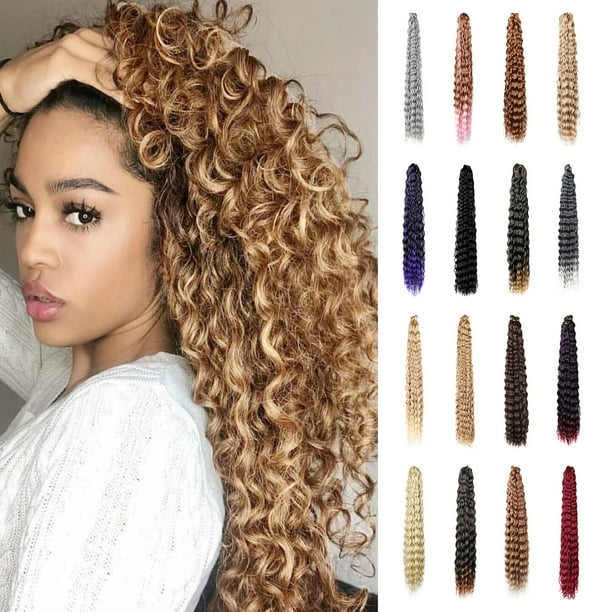 wigs for women human hair wigs Deep Bundles Human Hair 1 Bundles 20 Inch Water Bundles Unprocessed Virgin Human Hair Wet and Wavy Weft Deep Curly Weave glueless wig Clearance Sale