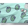 thumbnail image 2 of Soimoi Rayon Fabric Paisley Block Print Sewing Fabric Yard 56 Inch Wide, 2 of 3