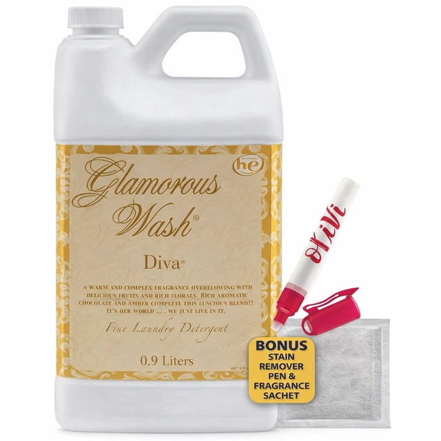Detergente para ropa Kinara Tyler DIVA Glamorous Wash 960 ml