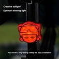 thumbnail image 4 of Luz trasera para bicicleta recargable, impermeable, LED, roja, 4 of 5
