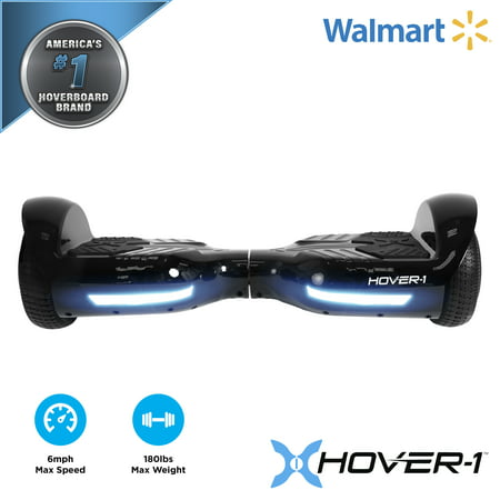 Hover-1 Superstar UL Certified Electric Hoverboard w/ 6.5 Wheels, LED Lights, Bluetooth Speaker, and App Connectivity -