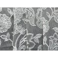 thumbnail image 2 of Fabric Mart Direct Gray, Ivory Poly Cotton Fabric By The Yard, 55 inches or 140 cm width, 11 Continuous Yards Ivory Cotton Fabric, Floral, Upholstery Drapery Curtain Wholesale Fabric, Window Treatment, 2 of 5