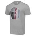 thumbnail image 2 of Men's Starter Heather Gray Colorado Avalanche Half Helmet Logo T-Shirt, 2 of 3