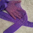 thumbnail image 2 of Bas Confortables pour Femmes avec Strass, Bas Résille Ultra-Fins pour Fête Boîte de Nuit, 2 of 8
