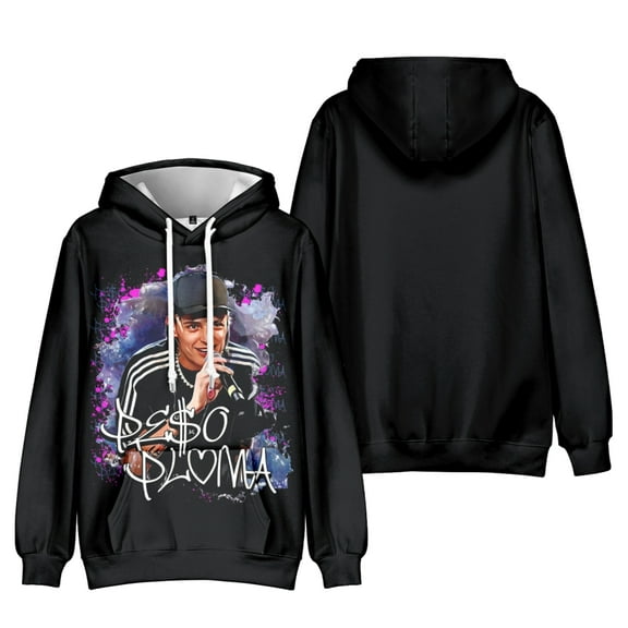 Peso Pluma Hoodies Merch 2023 3D Printing Sweatshirt Women/Men Long Sleeve Pullover Streetwear