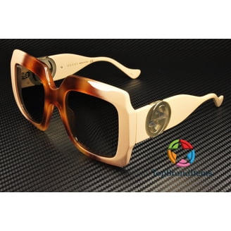 NWT Gucci GG1023S-003-54 Gold Cat Eye 54mm Sunglasses Gucci GG1023S-003-54 54mm New Sunglasses - Walmart.com main image 2