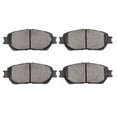 thumbnail image 3 of CCIYU Professional Ceramic Disc Front Pads Set fit for Lexus ES300, for Lexus ES330/Avalon,05-06 for Toyota Camry,04-10 for Toyota Sienna,04-08 for Toyota Solara,05-15 for Toyota Tacoma, 3 of 5