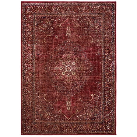 - United Weavers Royalton Area Rugs - 853 10230 Traditional Oriental Red Tapestry Bordered Ornament Ancient Rug