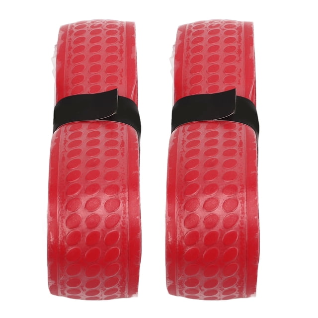 Tennis Racket Grip Tape, 2 PCS Tennis Racquet Overgrips Sweat Absorbing Soft Anti Slip for Exercise Red,Blue,,Yellow,Orange