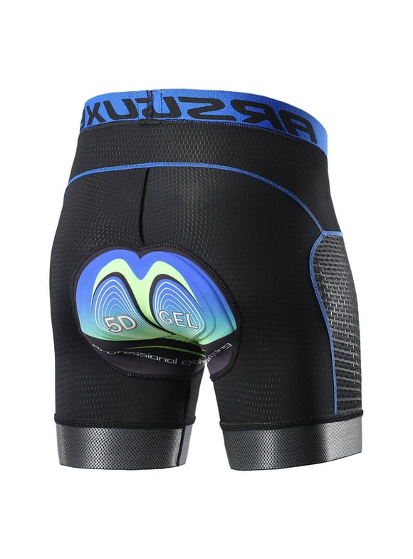 Arsuxeo Men Cycling Underwear Shorts 5D Padded Quick Dry MTB Bike Riding Shorts