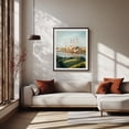 thumbnail image 2 of From the Queensboro 03 - Manhattan New York Photography City Skyline Architecture Industrial Travel Poster Black Framed Wall Art Print 12 x 16 inches, 2 of 4
