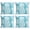 Cyan, Aqua, White, variant on Sky Blue White Pineapple Lumbar Pillow Covers 12 x 20 Inch Pillow Covers Set of 2 Decorative Tropical Summer Botanical Fruits Cushion Case Cotton Linen Pillowcases with Zipper for Couch Sofa Bed