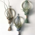 thumbnail image 3 of YIEMEEN Ethnic Air Plant Holders Macrames Wall Tapestrys Hanging Basket Home Decors, 3 of 16