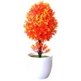 thumbnail image 1 of Artificial Potted Plant Realistic Handmade Greenery in Pot Desk Plant Decoration, 1 of 8