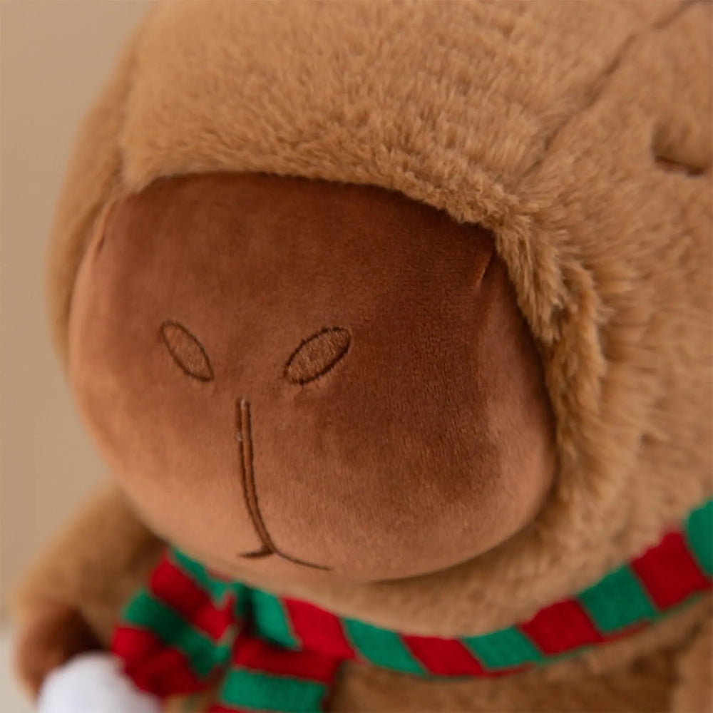 Christmas Capybara Plush Capybara Stuffed Animal Toy