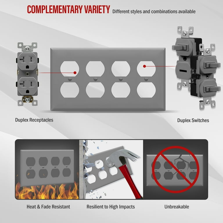 A Quad Receptacle Outlet Wiring