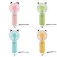thumbnail image 4 of VONKY Compact Portable Fan With LED Night Light And Strong Wind For Travel And Shopping LED Night Light Pink, 4 of 6