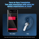 thumbnail image 3 of Audífonos Bluetooth HTC Audífonos de Traducción con IA Cancelación de Ruido Modo de Transparencia IPX6 a Prueba de Agua Llamadas Claras para iOS Android, 3 of 11