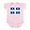 Petal Pink, variant on CafePress - Quebec Flag Infant Bodysuit - Baby Light Bodysuit, Size Newborn - 24 Months