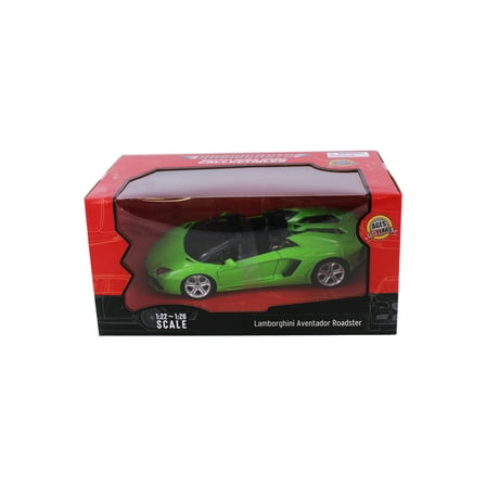 Lamborghini Aventador LP700-4 Roadster, Green - Showcasts 68274GN - 1/24 Scale Diecast Model Car