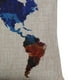 thumbnail image 4 of Patrón de mapa colorido almohadas cuadradas decoración funda de almohada sofá funda de almohada funda de almohada rectangular Scienceny JJ17790-00, 4 of 6