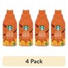 (4 pack) Starbucks Pumpkin Spice Flavored Cold Brew Coffee Concentrate, Bottle, 32 fl oz