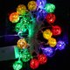 thumbnail image 5 of Ilumina tu dormitorio, césped, jardín y hogar con esta colorida cadena de luces LED para fiestas con 20 luces, 5 of 8