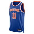 thumbnail image 2 of Unisex Nike Jalen Brunson Blue New York Knicks Swingman Jersey - Icon Edition, 2 of 7