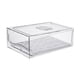 thumbnail image 4 of Caja de almacenamiento para refrigerador, cajón de plástico de alta permeabilidad de grado alimenticio, caja de almacenamiento para refrigerador viene con tabla de drenaje, 4 of 5
