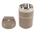thumbnail image 1 of Insulated Food Jar, Insulated Food Container Double Layer  For Office Khaki,Beige, 1 of 8