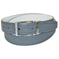 thumbnail image 1 of Greg Norman Golf Ceinture en Cuir Texturé Réversible pour Homme, 46 Pouces Gris/blanc, 1 of 3