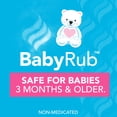 thumbnail image 5 of Vicks BabyRub, Non-Medicated Baby Chest Rub Ointment with Soothing Eucalyptus, Lavender 1.76 oz, 5 of 14