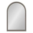 thumbnail image 3 of Kate and Laurel Hogan Wood Framed Arch Mirror, Gray 20x30, 3 of 8