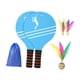 thumbnail image 4 of 2 piezas Bádminton Set Ejercicio Raqueta de bádminton para niños interiores al aire libre estilo B, 4 of 8