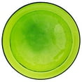 thumbnail image 2 of Achla Designs 12 In Crackle Glass Birdbath Decoration w/ Rail Mount, Green, 2 of 7