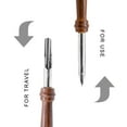 thumbnail image 3 of Formal Writing Calligraphy Ink Pen Fancy Wooden Journaling or Drawing Pens Office Supplies, 3 of 7