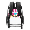 thumbnail image 4 of Six Seven Emojis Transparent Backpack Fashion Travel Backpack Laptop Backpack 16ch, 4 of 7