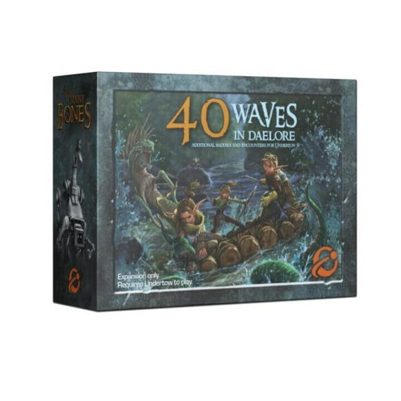 Juego de mesa Chip Theory Games Too Many Bones 40 Waves