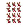 thumbnail image 2 of Yanzu3 Christmas Hair Accessories - Holiday Hair Clips, Roll Bow Hair Clips, Head Decorations for Christmas, Essential Hair Clips for Party and Festival, 2 of 6