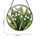 thumbnail image 2 of Adorno colgante de acrílico con forma de flor | Colgante de estilo vidrio pintado a mano | Decoración para interiores y exteriores | Ideal para ventanas, paredes, patios y balcones., 2 of 6
