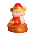 thumbnail image 3 of Estatua del año de la serpiente, escultura de Animal, decoración de Feng Shui chino, adorno de escritorio, estatuilla decorativa para chimenea, 2025 Estilo F, 3 of 8