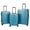 Coral, variant on Moda ABS Hard Side 3 Piece Luggage Set, Includes 28-inch and 24-inch Checked and 20-inch Carry-on Luggage, Coral