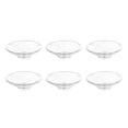 thumbnail image 1 of 6 protectores antigoteo de vidrio para velas cónicas. Se adaptan a velas cónicas de 7/8 de pulgada. Redondo, 1 of 9