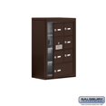thumbnail image 1 of SalsburyIndustries 19148-07ZSK Cell Phone Storage Locker With Front Access Panel - 4 Door High Unit, Bronze, 1 of 1