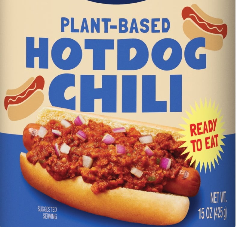 Sprague Foods Brand - Vegan Hot Dog Chili Sauce, Preservative Free, Easy Open 15oz Can