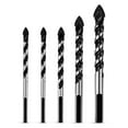 thumbnail image 2 of Yesfashion Multi-purpose Alloy Triangle Drill Bit Drilling Porcelain Ceramic Wall Glass Mirror Wood, 2 of 9