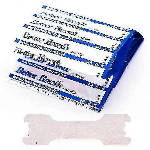 500-100pcs Nasal Strips Anti Snoring Improve Breath Stickers Nose Ventilation Pads Stop Snoring Relieve Stress Health Care Strips 26s